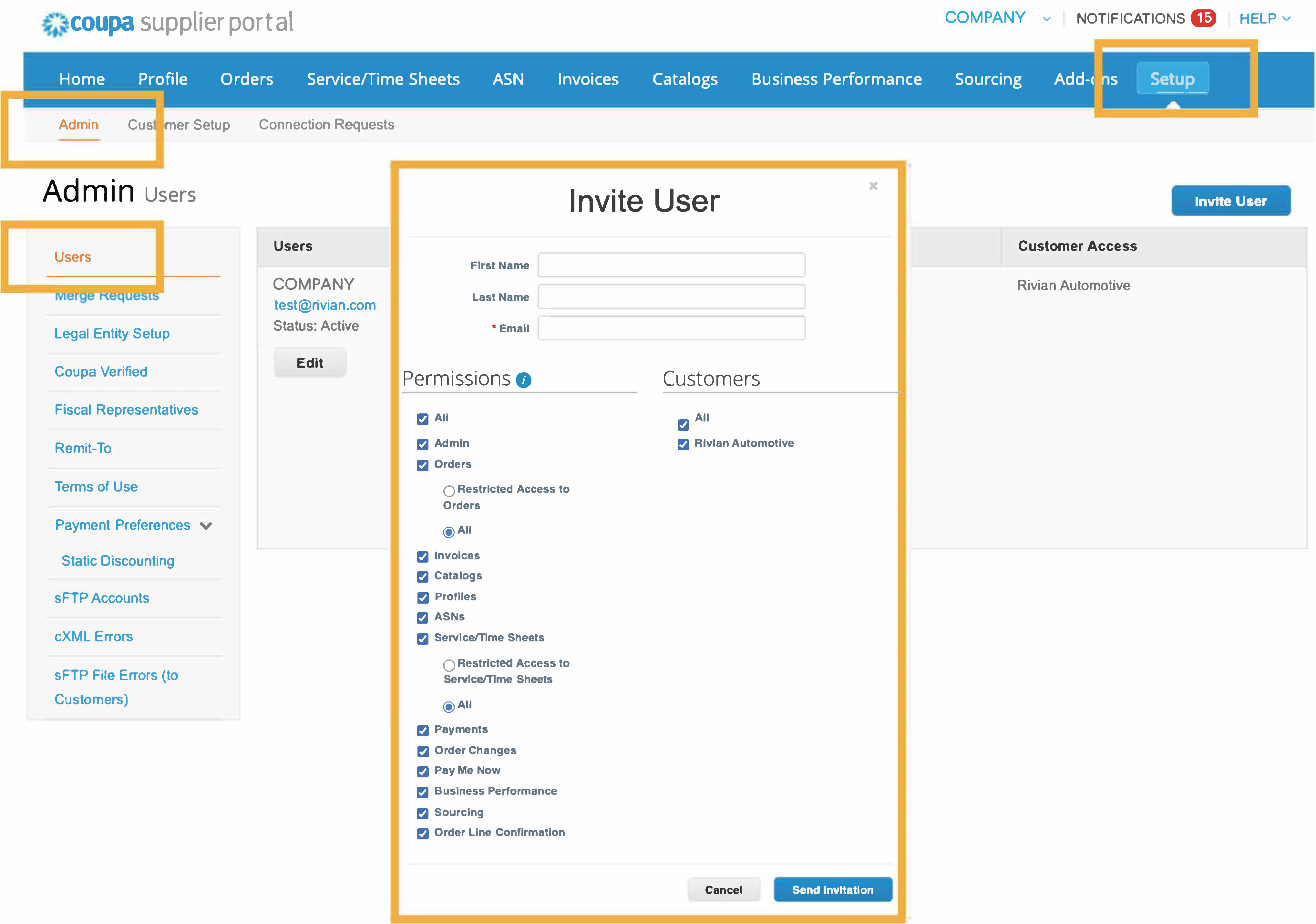 Manage Users